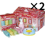 【２個セット】出産祝い おむつBOX 女の子用 Sサイズ CBO‐50GS