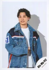 【中古】生写真(ジャニーズ) Kis-My-Ft2/二階堂高嗣/上半身・衣装紺・右手腹部/アルバム「Yummy!!」ジャケ写撮影オフショット/公式生写真