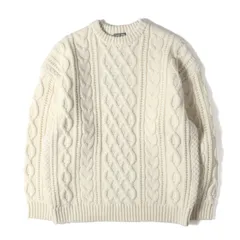 FREAKS STORE フリークスストア ニット アイボリー サイズ:M | ローゲージ ケーブル ニット セーター (130-562-02370) | トップス プルオーバー【メンズ】【中古】