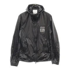 AX ARMANI EXCHANGE (アルマーニ エクスチェンジ) フルジップジャケット ブラック 8NZBP3 ZNYNZのサムネイル