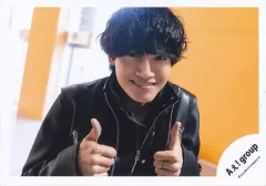 【中古】生写真(STARTO) Aぇ! group/佐野晶哉/横型・バストアップ/シングル「<<A>>BEGINNING」MVオフショット/公式生写真