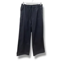 週末限定価格！ 【極美品】YLÈVE イレーヴ チノパンツ ワイドパンツ 上質ごこち 極上のエレガントドレープ ワイドパンツ ＜股下