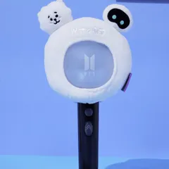 完売品！BTS Official Light Stick Deco Cover wootteo X RJ ステッカー2枚付公式アミボムカバー　JINジン君