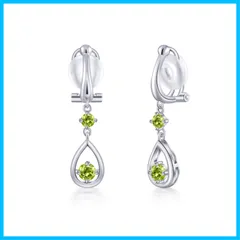 p378b【天然石✧】ペリドット　ウミガメピアス　緑　幸運　パワーストーン　守護 p378b【天然石✧】ペリドット ウミガメピアス 緑 幸運