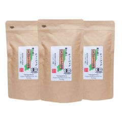 松下製茶 種子島の有機ほうじ煎茶ティーバッグ 48g(3g×16袋入り)×3本