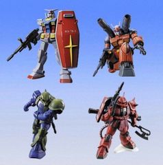 가샤폰 기동전사 건담 30주년 기념 원전 계승 전 4종 세트
