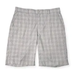 NIKE GOLF ナイキ ゴルフ チェック柄 ストレッチ ハーフパンツ ショートパンツ サイズ 34/M /メンズ/ホワイト