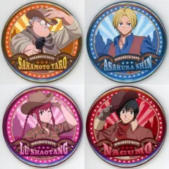 【中古】バッジ・ピンズ 全4種セット 「SAKAMOTO DAYS POP UP STORE in マルイ 缶バッジ」