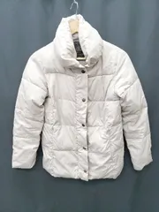 ◇ ⊇ E hyphen world gallery 中綿 長袖 ブルゾン ジャケット サイズF ベージュ レディース P  【1409090009174】