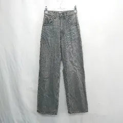 ◇ Θ AZUL BY MOUSSY アズール バイマウジー デニムパンツ サイズXS ブラック系 レディース E  【1503050028868】