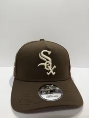 Newera シカゴホワイトソックス Inaugural Year 1991 9forty A-FRAME スナップバックキャップ ブラウンカラー