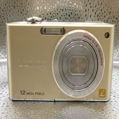 【動作確認済】 Panasonic パナソニック LUMIX DMC-FX40 ゴールド オールドコンデジ デジタルカメラ