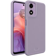 【新着商品】TUDIA「米軍MIL規格・落下保護」モトローラMoto G24 用 ケース、「MergeGrip」二層構造防御 耐衝撃 滑り止め 超薄型TPU Motorola Moto G24 対応 携帯電話カバーバンパー - 紫