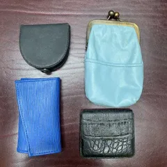 F221レザー小物おまとめ 小銭入れ コインケース ジュエリーケース 等 中古 メンズレディース