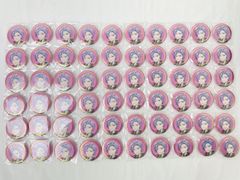 60個セット 不破湊 (紫) 箔押し缶バッジ 「バーチャルYouTuber にじさんじ ROF-MAO トランプモチーフグッズ