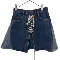 VINTAGE HYSTERIC GLAMOUR レースアップ  スカート