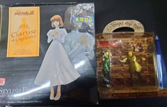 【オマケ付】カリオストロの城　クラリスフィギュア 峰不二子 銭形警部非売品付