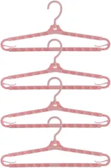 ORSUN バスタオルハンガー 折りたたみ タオル干し タオル掛け 物干し 4個 セット(ピンク,  サイズ：高さ19cm　幅42cm-69cm()