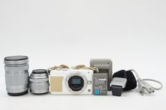 C041638)OLYMPUS オリンパス  E-PL5 ミラーレス一眼レフ　ダブルレンズキット