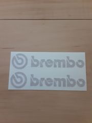 brembo ブレンボ 105mm カッティング　ステッカー