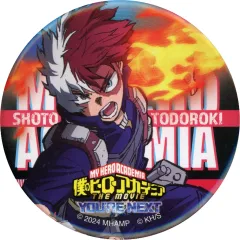 【中古】バッジ・ビンズ 轟焦凍 「劇場版 僕のヒーローアカデミア THE MOVIE ユアネクスト 缶バッジコレクション 本ポス A」 劇場グッズ