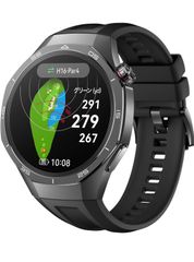 HUAWEI WATCH GT 5 Pro 46mm 進化したゴルフナビ機能搭載 スマートウォッチ 3Dコースマップ 高度なランニング体験 24時間健康管理 高硬度チタニウムとサファイアガラス 最長14日間バッテリー  iOS/Android対応 ブラック