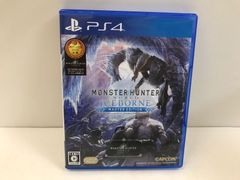[PS4] 설명서 없음 몬스터 헌터 월드 아이스본 마스터 에디션 CAPCOM 111