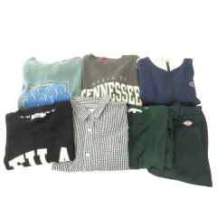 ウィゴー WEGO ユーエスポロアッスン 他 おまとめ セット 7点 トレーナー パンツ ジャケット S～Lサイズ マルチカラー