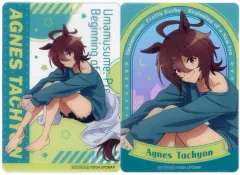 【中古】キャラカード アグネスタキオン クリアイラストカードセット(2枚入り) 「劇場版 ウマ娘 プリティーダービー 新時代の扉 NAMCO Promotion～Relax time～」 ナムコ限定クレーンゲームプレイ特典 第1弾