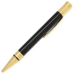 t*d様 美品！パーカー デュオフォールド ボールペン ブラックx ゴールド　ネ 中古)PARKER パーカー 万年筆 デュオフォールド100 ブラックGT