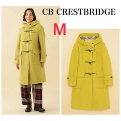 MORE掲載  新川優愛×『CB CRESTBRIDGE』ダッフルコート　ウール　ライトイエロー　ゆったり大きめM