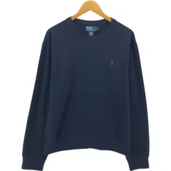 古着 ラルフローレン Ralph Lauren POLO by Ralph Lauren ワンポイントロゴスウェットシャツ トレーナー メンズL相当/eaa548123
