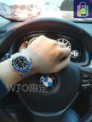 【今日特価】ROLEX ロレックス ジーエムティーマスター ブルーブラック国米リング、通勤に適した