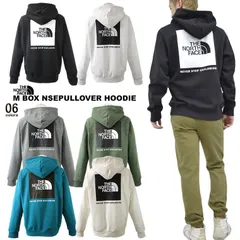 THE NORTH FACEノースフェイス ボックスロゴNSEフーディ海外限定 トレーナー 裏起毛 【プレゼントに】ユニセックス【TNF WHITE/TNF BLACK】【TNF BLACK/TNF WHITE】