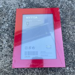 【新品未開封】IKEA 写真たて　フォトフレーム　赤　レッド