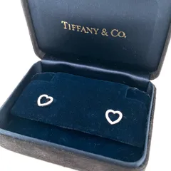 鑑定済み】正規品 TIFFANY＆CO ティファニーメトロ ハート ハート 