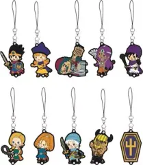 【中古】ストラップ(キャラクター) 全10種セット 「シアトリズム ドラゴンクエスト キャラクターラバーストラップ」