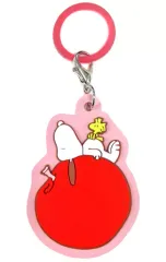 【中古】キーホルダー アップル 「コロコロスヌーピー めじるしラバーチャーム フルーツがいっぱい!」