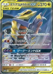 【中古】ポケモンカードゲーム 099/173[RR]：(キラ)ガブリアス＆ギラティナGX