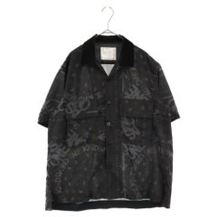 sacai ペイズリー　プリーツ　vネックニット sacai - 入手困難☆sacaiサカイ☆ペイズリージップアップニット