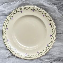 ロンウィー　Longwy　violetta　スミレ柄D