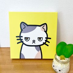 ムー猫　キャンバスボード
