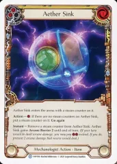 【中古】Flesh and Blood 1HP199[R]：Aether Sink