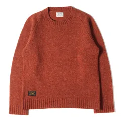 WTAPS ダブルタップス ニット J. C. Rennie ジェーシーレニー クルーネック ウール ニットセーター DECK CREW-C レッド系 S トップス コラボ 長袖のサムネイル