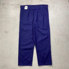 DEAD STOCK NOS 60～70年代 フランス軍 ワークパンツ メンズW39 