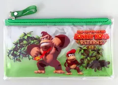 【中古】バッグ ドンキーコング&ディディーコング クリアポーチ 「Switchソフト ドンキーコング リターンズ HD」 楽天ブックス購入特典