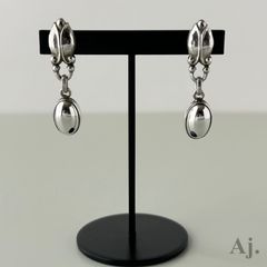 ジョージジェンセン 希少 17 ピアス AG925 ヴィンテージ Georg Jensen