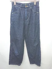 ◇ Θ AZUL BY MOUSSY ×　Wrangler WS8070　ワイド ジーンズ デニム パンツ サイズM ネイビー レディース P  【1410160001837】