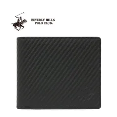 ビバリーヒルズポロクラブ BEVERLY HILLS POLO CLUB 二つ折り財布 カウレザー ロゴ 小銭入れ メンズ 男性 bhgm2002 専属BOX付