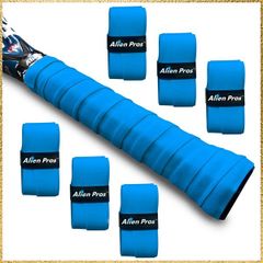 ☆彡送料無料でお届け☆彡Style:6枚?みのブルー Alien Pros テニスラケットグリップテープ（6グリップ）? プレカット、ドライタイプのテニスグリップ ? テニスオーバーグリップテープ、テニスラケット ? ラケットに巻いて、高性能にしましょう（6グ